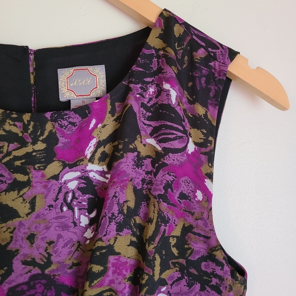 Forever 21 Purple Floral Blouse - Picture 5 of 13